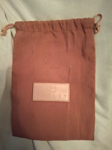 Radley pink canvas - pink, drawstring