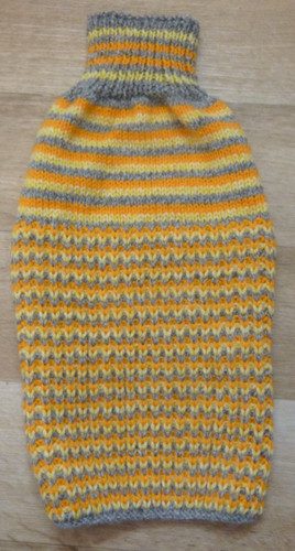 Hand knitted dog jumper - knitted,