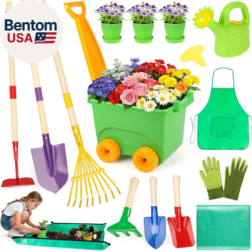 Kids gardening set outdoor - gardening, set,