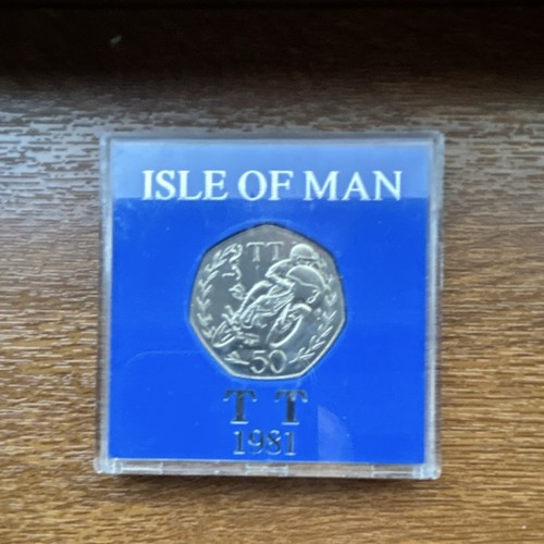 Isle man 50p coin 1981 - isle,