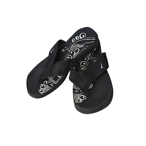 Nike black flip - black, thong