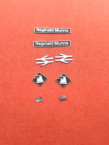 New name plates for - for, br