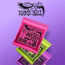 3 Sets Ernie Ball 2223 Super Slinky Nickel Wound Electric Guitar Strings 9-42