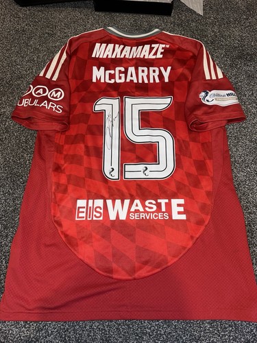 Mcgarry match worn aberdeen - mcgarry,