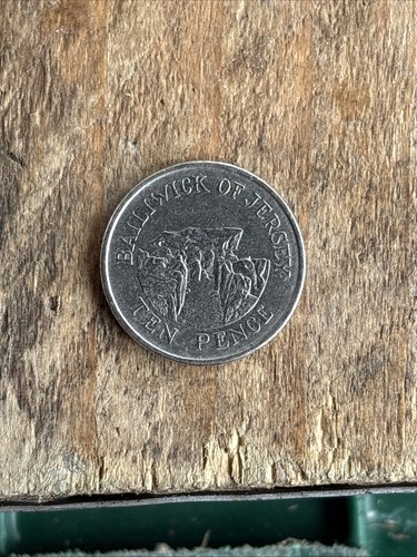 1992 bailiwick jersey 10p - 1992,