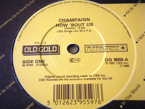 Old gold label - vinyls,