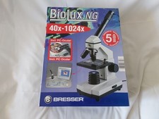 BRESSER Microscope Biolux NG 40x-1024x. Boxed With Accessories