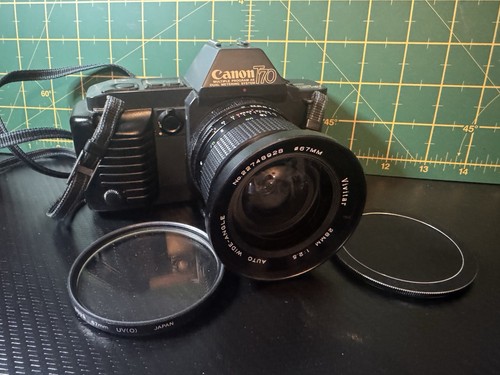 Canon t70 35mm film - canon, slr