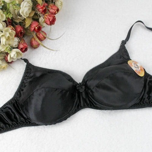 Womens silk bra little - silk,
