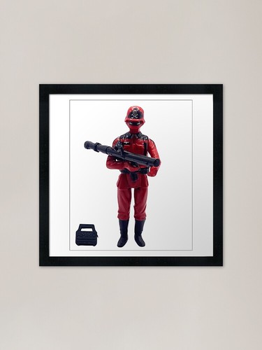 Action force red shadow figure - action,