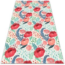 Home Vinyl Rug Mat Decor Easy