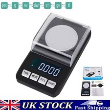 Pocket Digital Scales 0.001g-50g Jewellery Gold Weighing Mini LCD Electronic UK