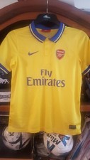 Z3 Arsenal Away Football Shirt AGE 12-13    Fly Emirates Nike Jersey-USED 