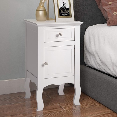 Tall bedside table - tall, drawer