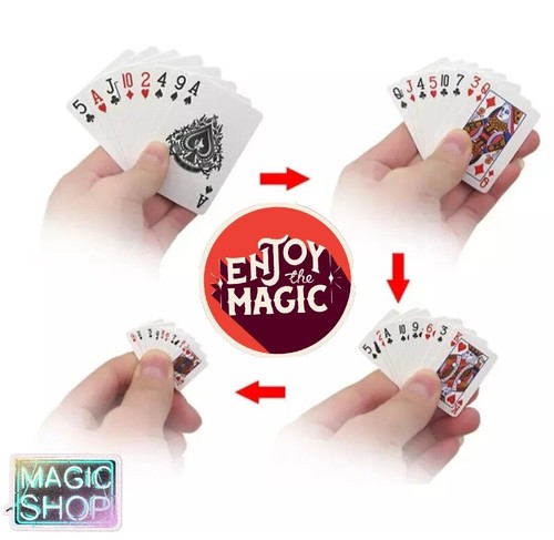 Magic trick shrinking - trick,