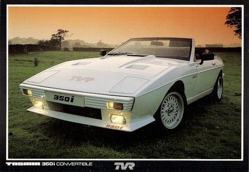 Tvr tasmin 350i convertible - tvr,
