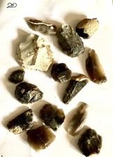 Neolithic And Bronze Age Flint Tools Collection