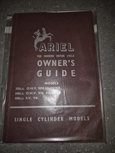 Vintage ariel owners guide - vintage,