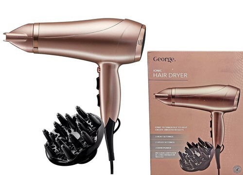 George ionic hair dryer - george,
