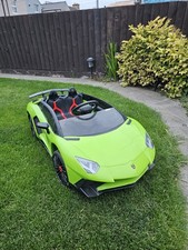 Battery Powered Childs Ride On Electric Lamborgini Car  ,includes Remote Control