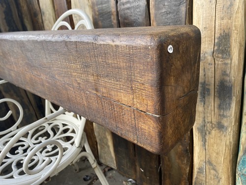 Solid oak fireplace beam - solid, –