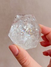 Lemurian Quartz Diamond From