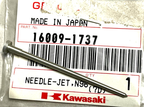 Jet needle carburetor needle