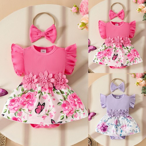 Newborn baby girls - girls, floral