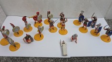 Timpo Greek Warriors & Roman Soldiers Factory Painted 1/32 scale Good Condition