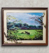 Horse Landscape Painting -