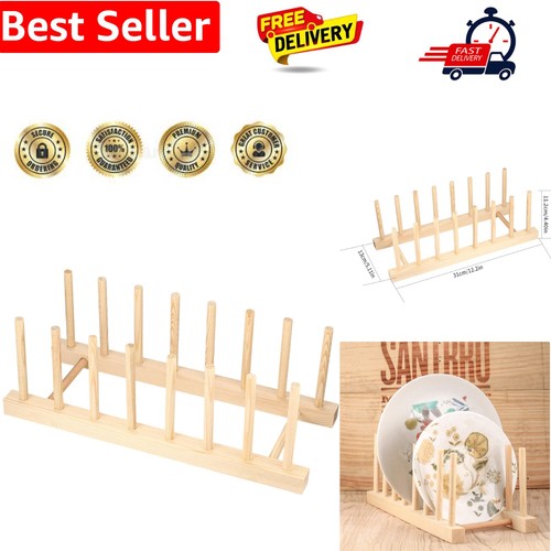Wooden dish drainer kitchen - dish,