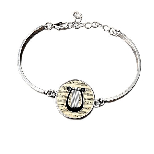 Lyre bracelet music - •,