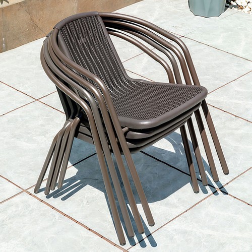 6pcs stackable wicker - 2/4/6pcs,