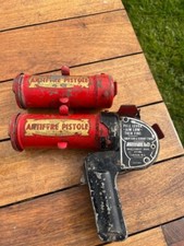 Mounted Antifyre Pistole Fire Extinguisher Model B With Wall Rack -display