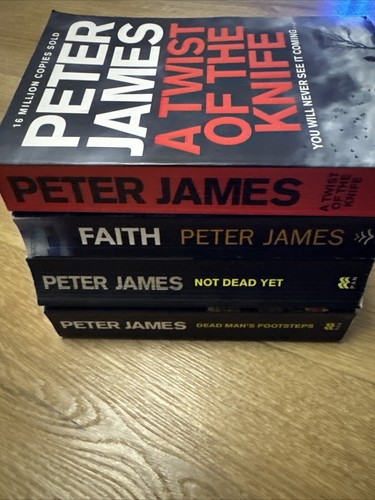 Peter james books bundle - peter, 4