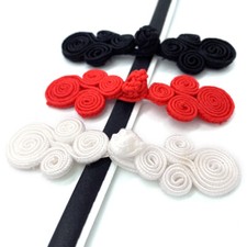 10 Pairs Solid Frog Closure