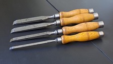 Vintage Firmer Chisels Registered Pattern  
