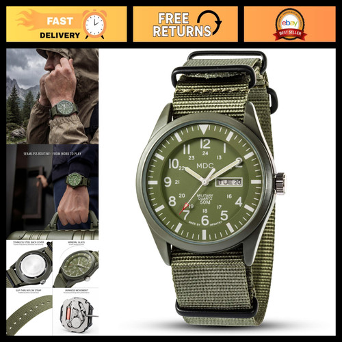 Men military field watch - field,
