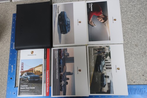 Porsche cayenne owner manual - owner's,