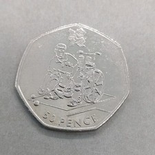 2011 50p Boccia Olympic Coin