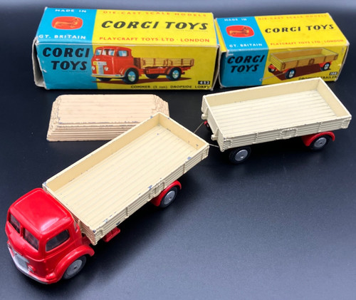 1956 corgi 100 dropside - corgi, no.100