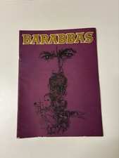 A programme printed to promote