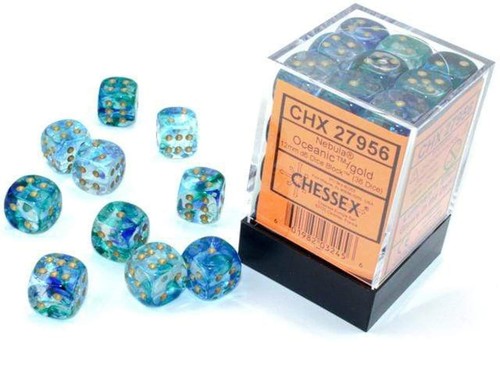 Chessex nebula dice block - nebula, 12mm