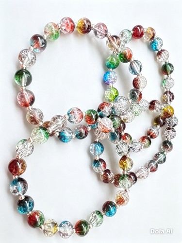 Handmade multicolor crackle - handmade,