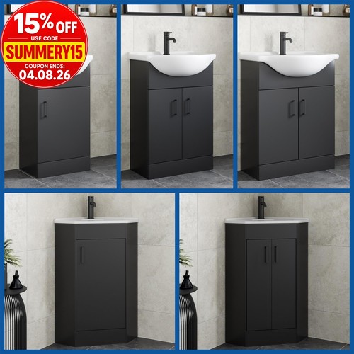 Bathroom cloakroom vanity unit - bathroom,