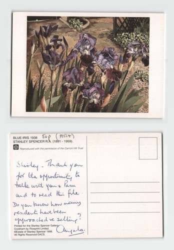 Postcard stanley spencer - -,