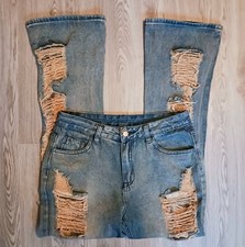 Bellbottom Blue Denim