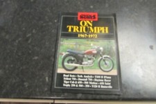 ON TRIUMPH 1967 - 1972 T100 T120 DUNSTALL 750 TR250 TR500 CYCLE WORLD