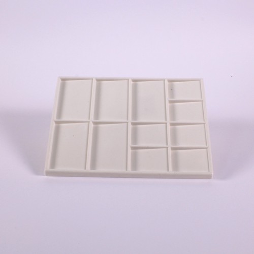 White paint mixing palette - white,