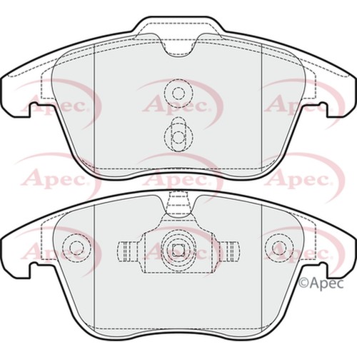 Brake pads set for - set,